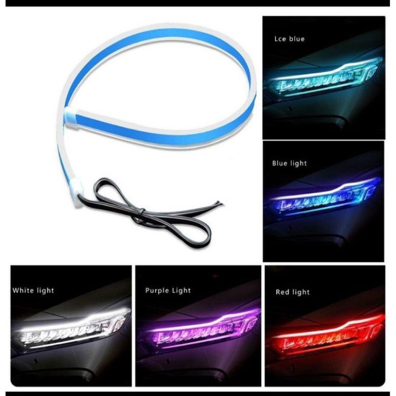 Jual LAMPU ALIS LED STRIP ALIS RUNNING 2 MODE SENJA SEIN DC 12Volt 30CM ...