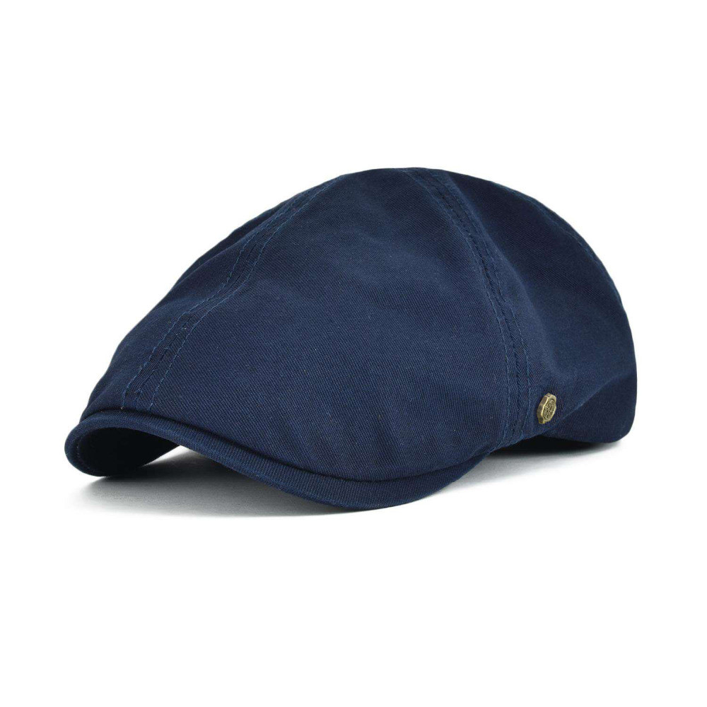 VOBOOM Herren Flachcap Baumwolle - Gatsby Newsboy Mütze