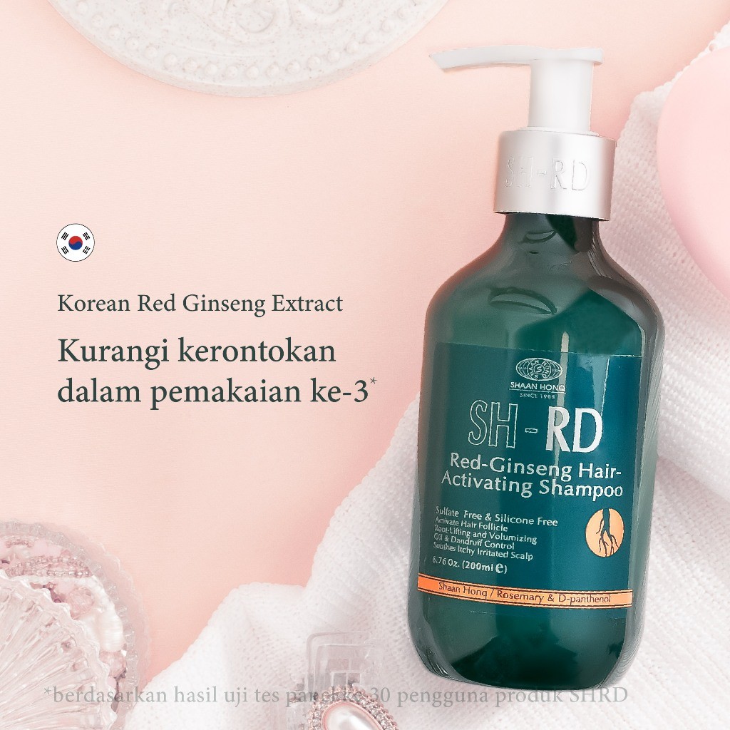 Jual SHRD | Red Ginseng | Hair Fall Shampoo | Shampo Rambut Rontok ...