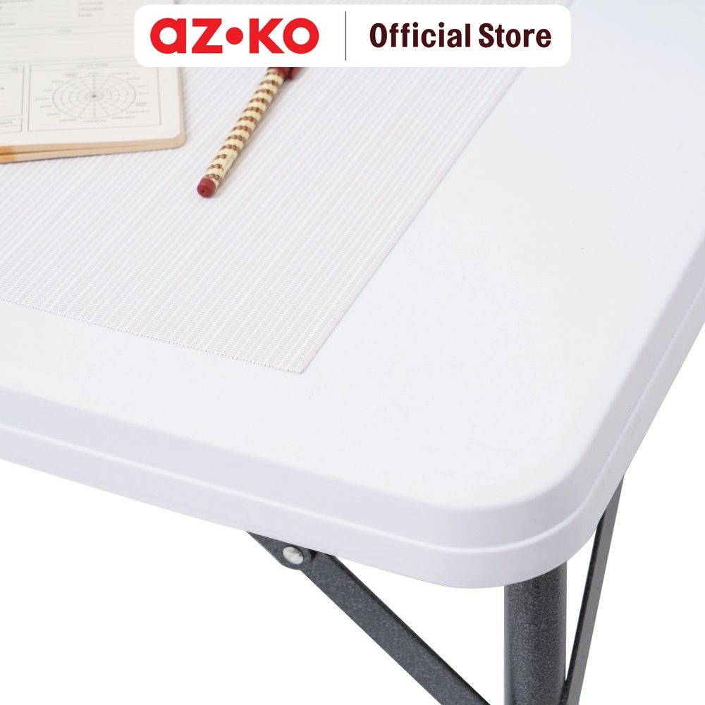 Jual AZKO Krisbow 86X86 cm Meja Lipat - Putih/Abu-Abu Meja Serbaguna ...