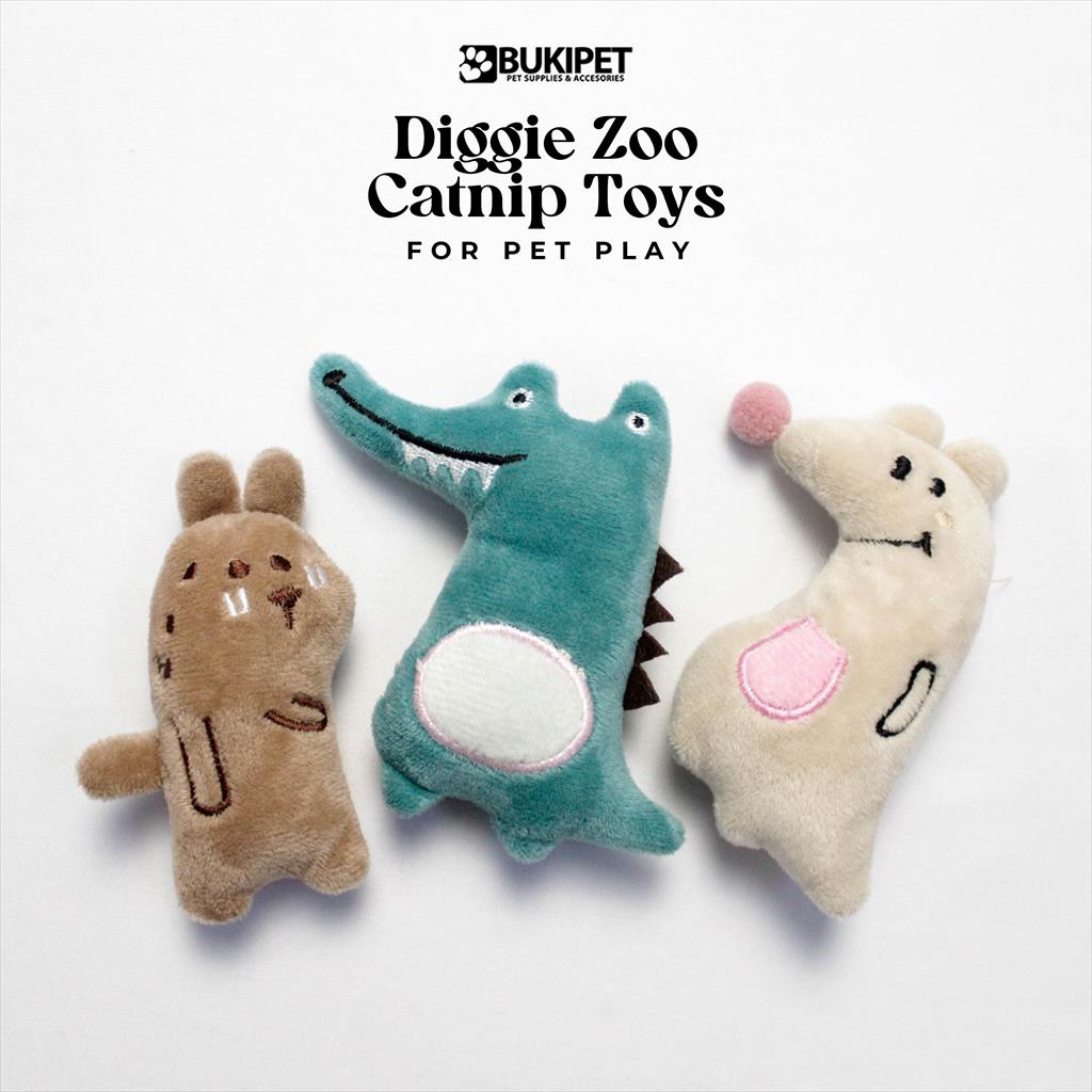 Jual Mainan Kucing catnip - BUKIPET DIGGIE ZOO CATNIP TOYS | Shopee ...