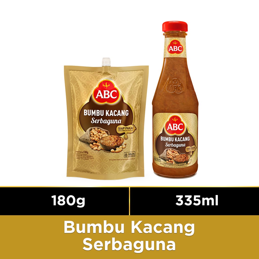 Jual Abc Bumbu Kacang Serbaguna 180 G And Abc Bumbu Kacang Serbaguna 335