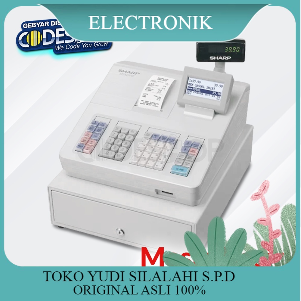 Jual Sharp Xe A W Mesin Kasir Cash Register With Customer Display