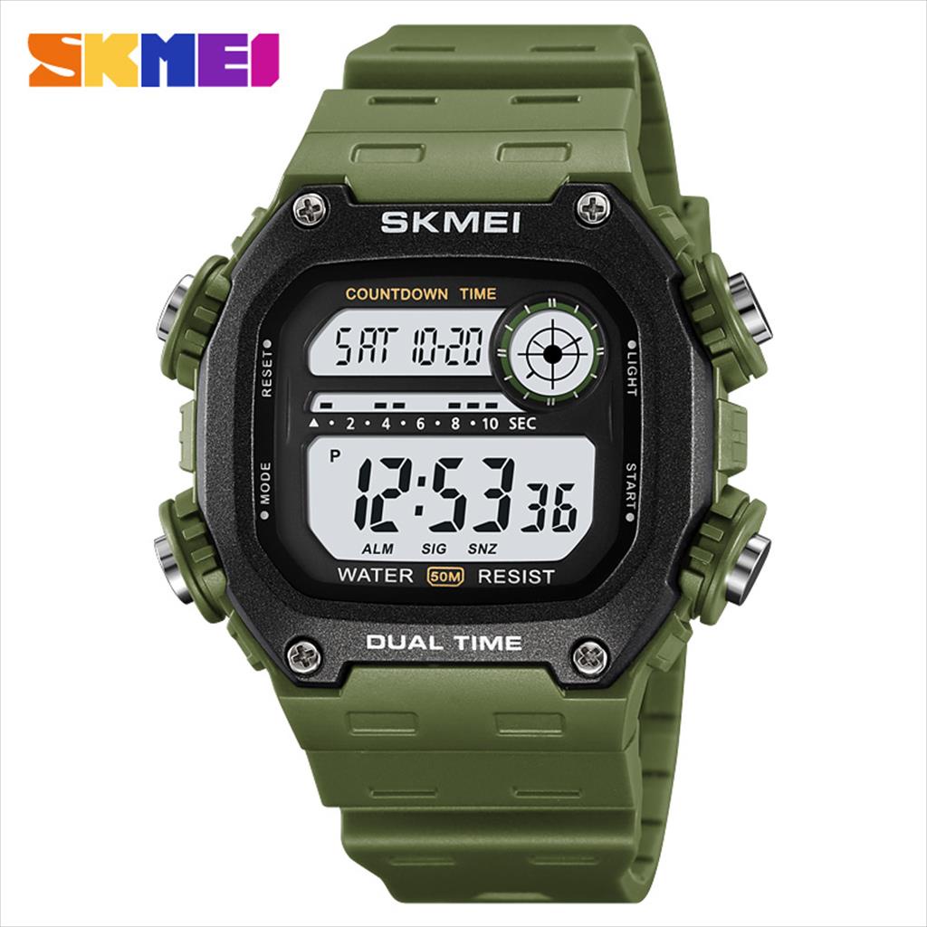 Jual Jam Tangan Digital Pria SKMEI 2126 Fashion Water Resist Original ...