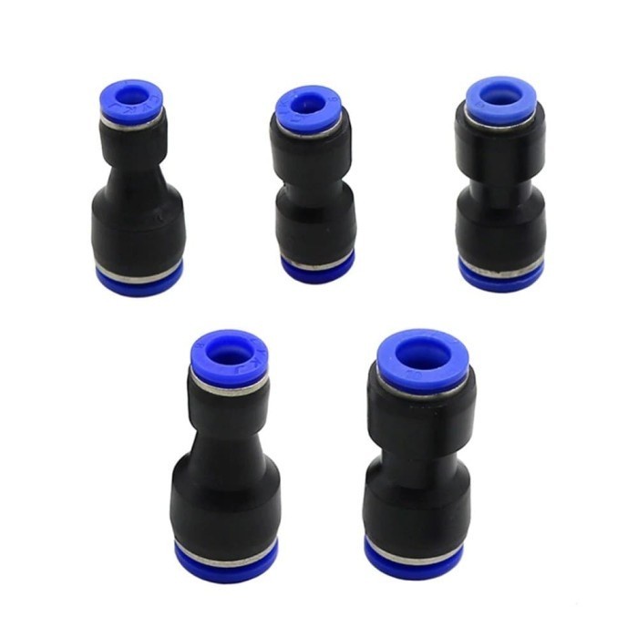 Jual FITTING PNEUMATIC REDUCER SLIP LOCK JOINER 12 X 8 MM SELANG OD 8 ...