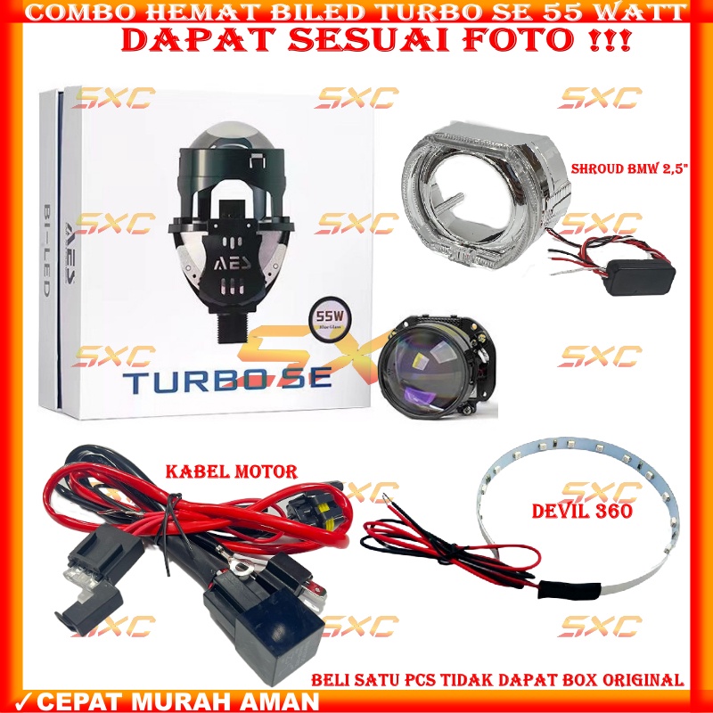 Jual PESTARAYA LAMPU55 PAKET COMBO SUPER HEMAT BILED WST TURBO SE 55 ...