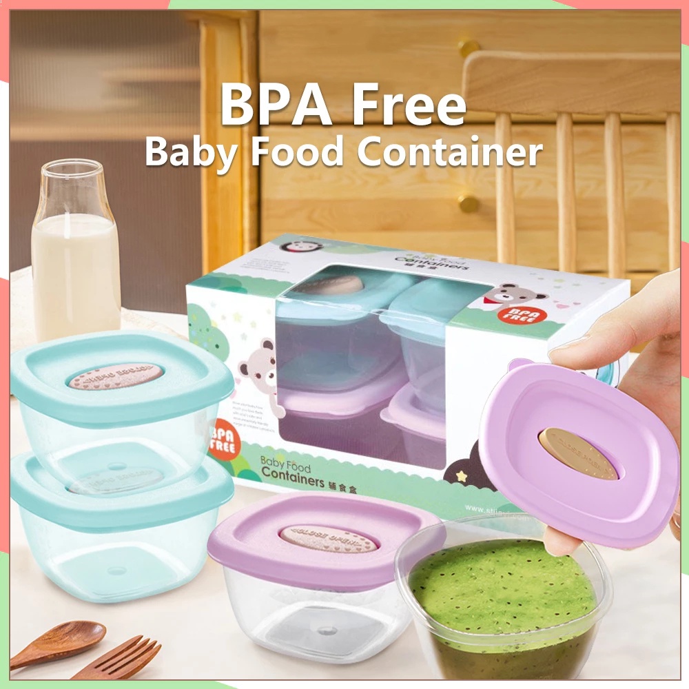 Jual 4pcs Penyimpanan Mpasi Bayi / Wadah Mpasi Bayi / Baby Food ...