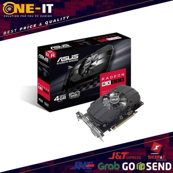 Jual ASUS Phoenix Radeon RX 550 4GB GDDR5 | Shopee Indonesia