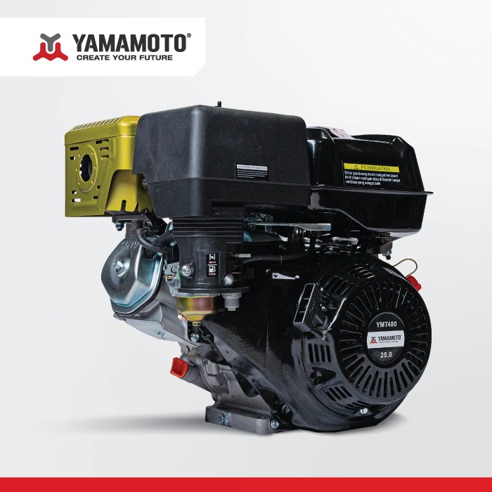 Jual Mesin Bensin YAMAMOTO Gasoline Engine Black Series 25 HP YMT 480-B ...