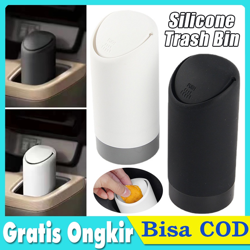 Jual Tong Sampah Kecil Asbak Puntung Rokok Mobil Mini Car Ashtray Trash ...