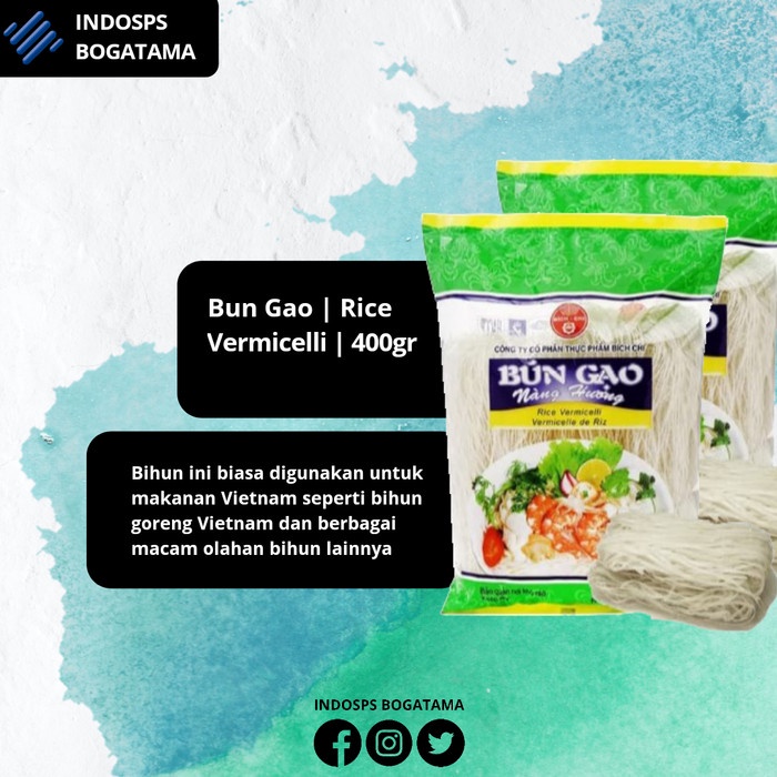 Jual BUN GAO RICE VERMICELLI 400gr | Shopee Indonesia