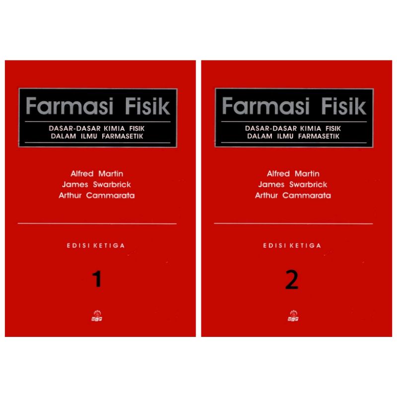 Jual Buku Farmasi Fisik Dasar Dasar Kimia Fisik Dalam Ilmu Farmasetik