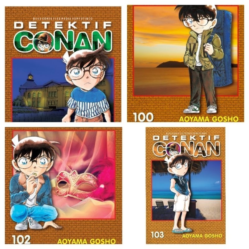 Jual Komik Seri Detektif Conan Segel Ready Banyak Nomor Terbaru Vol