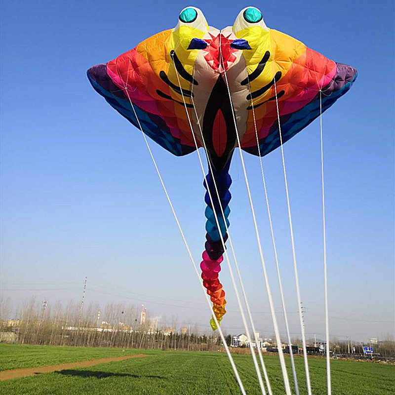 Jual free shipping ray fish kite for adults kite devil fish kite flying ...