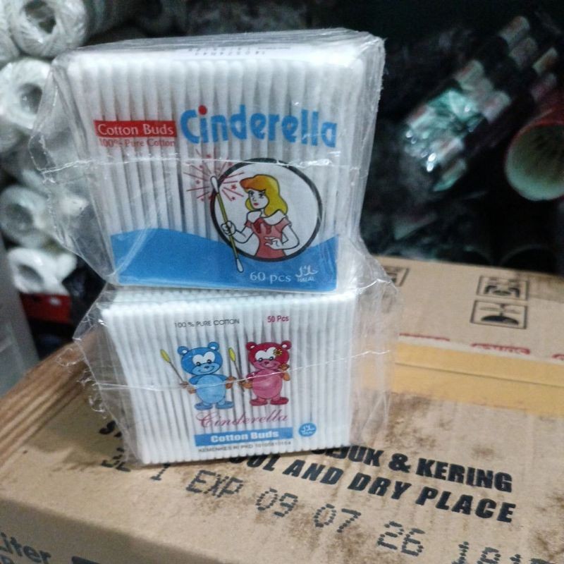 Jual cotton buds / katembat Cinderella | Shopee Indonesia