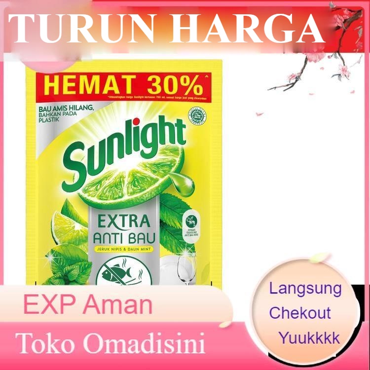 Jual Sunlight Sabun Cuci Piring Anti Bau 650ml Extra 775ml