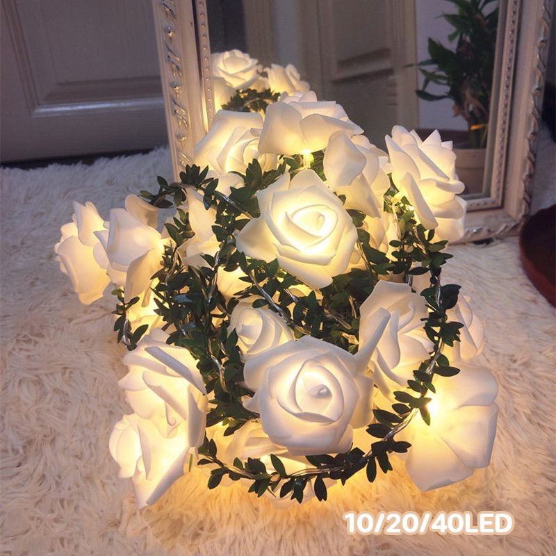 Jual Lampu Tumblr Led Model Bunga Daun Rambat Tenaga Baterai Untuk