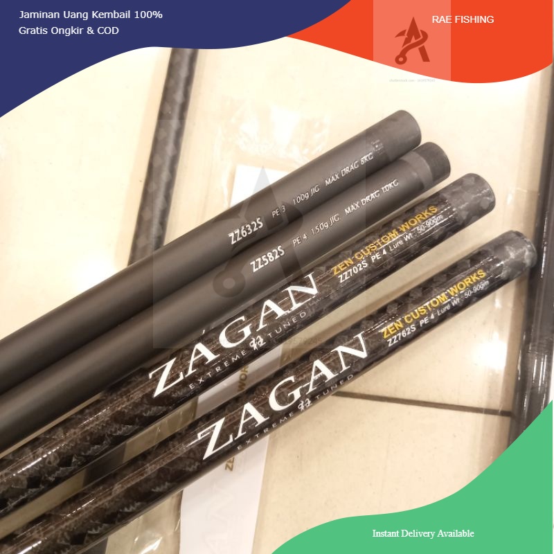 Jual Blank Jig Zagan Custom Series Metal Mayhem, Slow Twitch, dan Off Shore Shooter Spinning