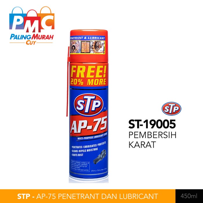 Jual Stp Ap 75 Penetrant And Lubricant Pelumas Anti Karat Logam Besi 450 Ml Shopee Indonesia 6128