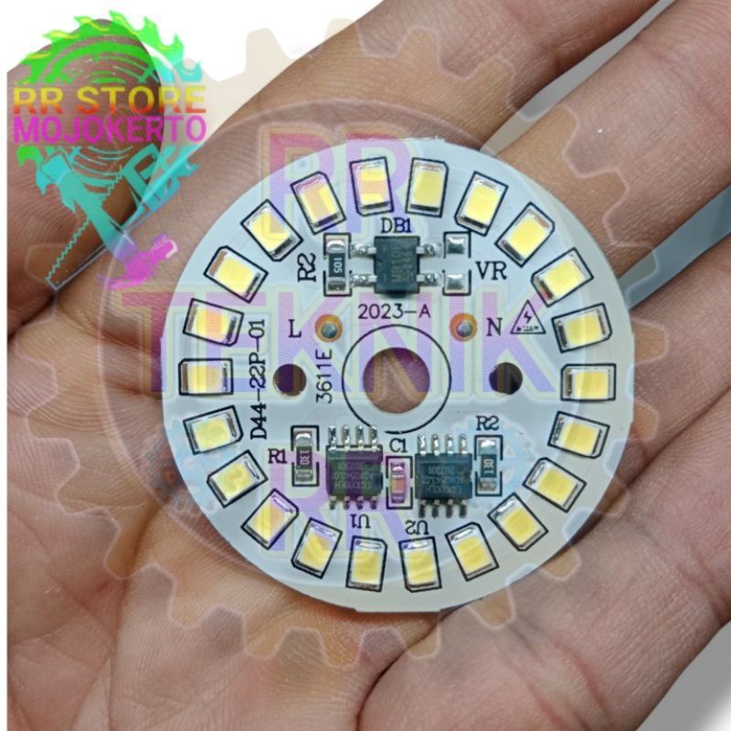 Jual TERBARU!!! PCB Allumunium Lampu Round LED SMD 2835 Putih 10.000hrs ...