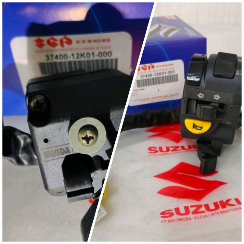 Jual COD Saklar switch Holder sen ritting riting sein KIRI Suzuki ...