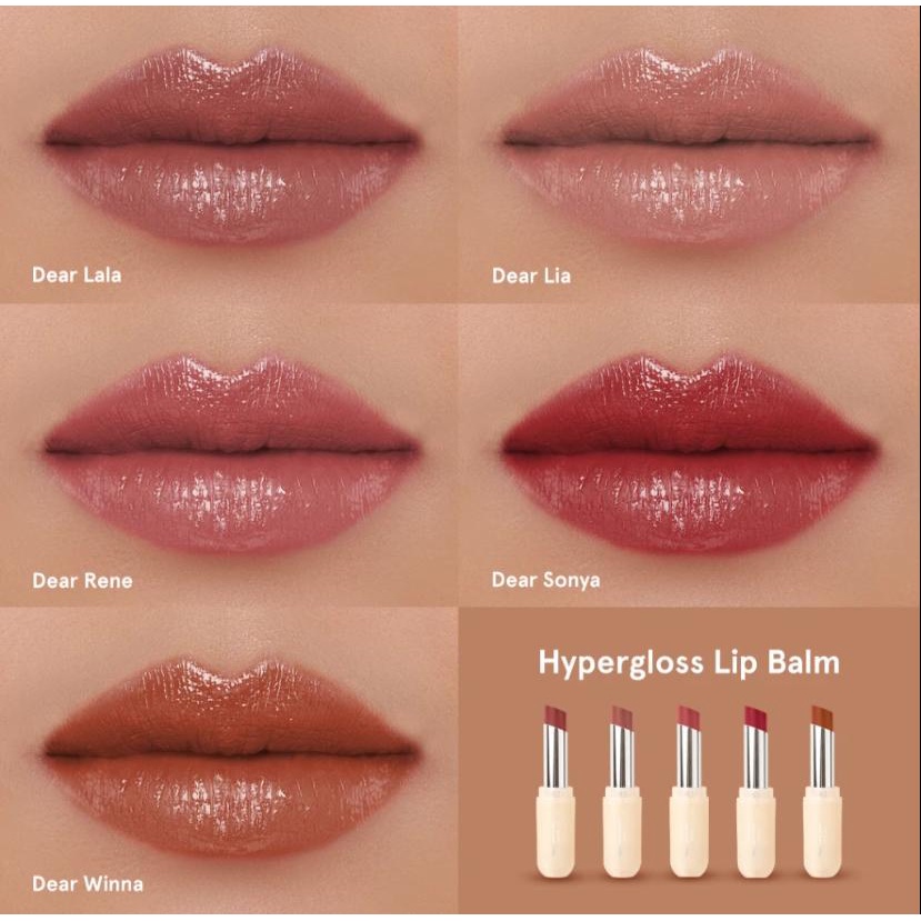 Jual (OHANA) Dear Me Beauty Hypergloss Lip Balm Rene/Lala/Lia/Winna