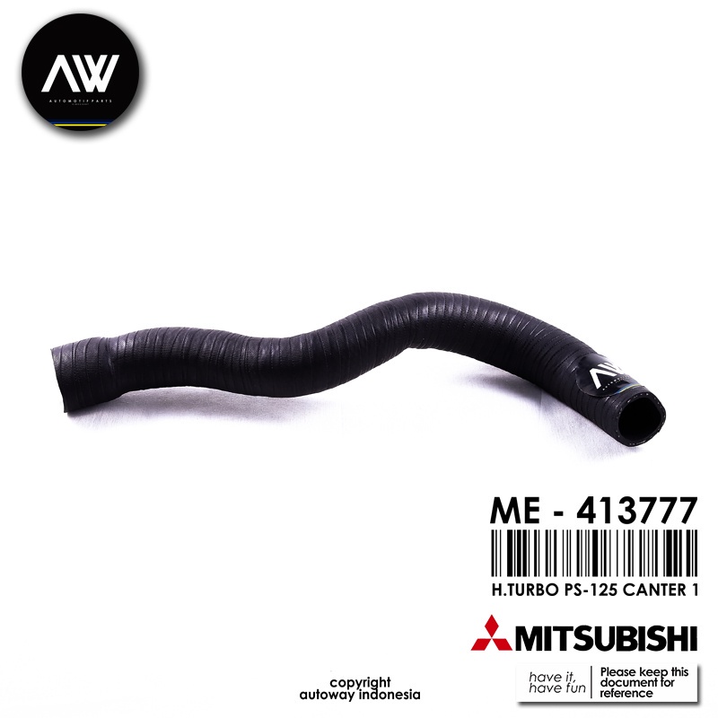 Jual NEW SELANG HOSE TURBO MITSUBISHI PS 125 CANTER NO 1 Shopee