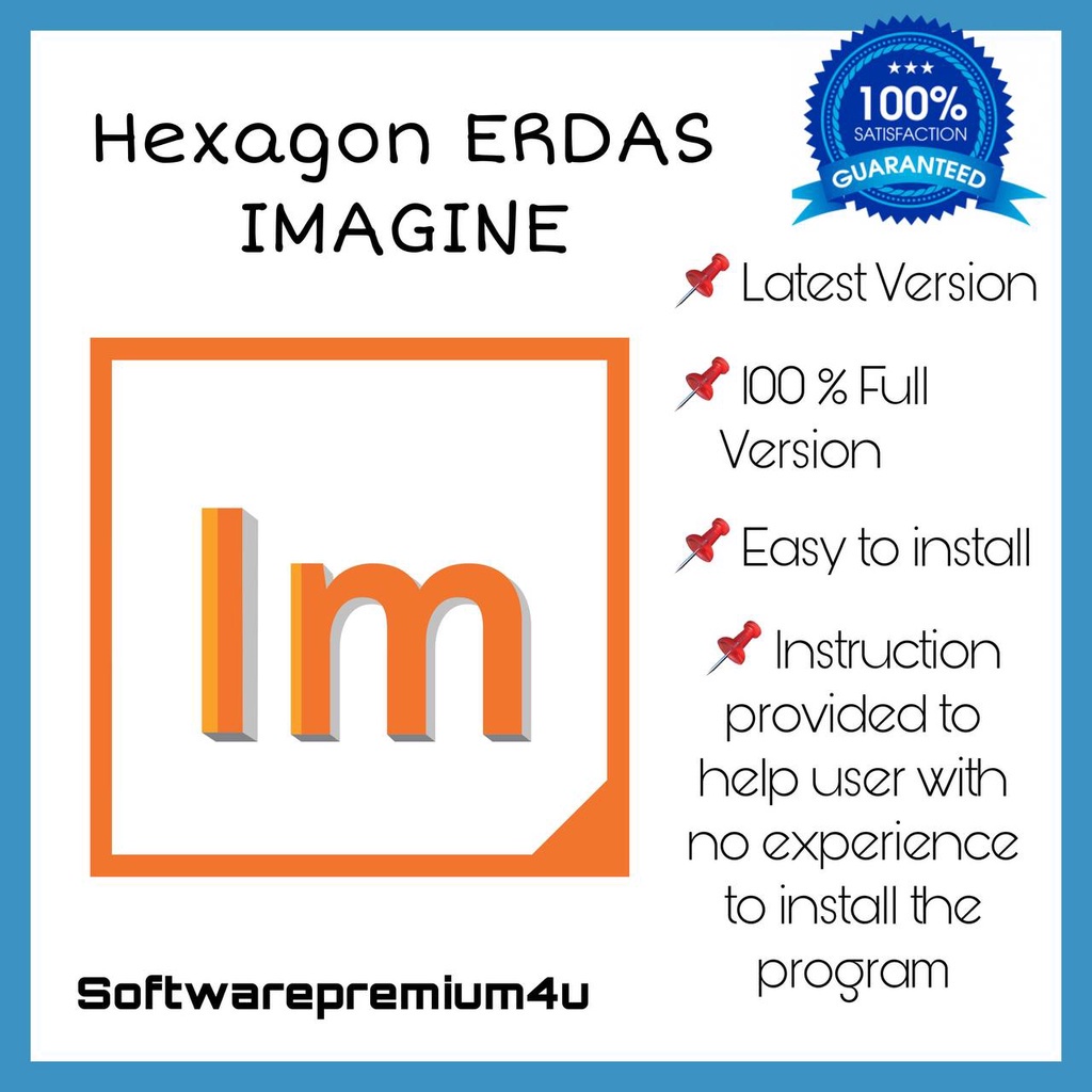 Jual Hexagon ERDAS IMAGINE v16.7 (2022) | v14.0 (2014) | Geographic ...