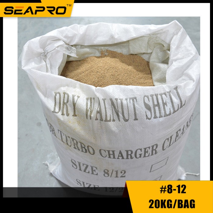 Jual dry walnut shell grit impa - #14-20 seapro | Shopee Indonesia