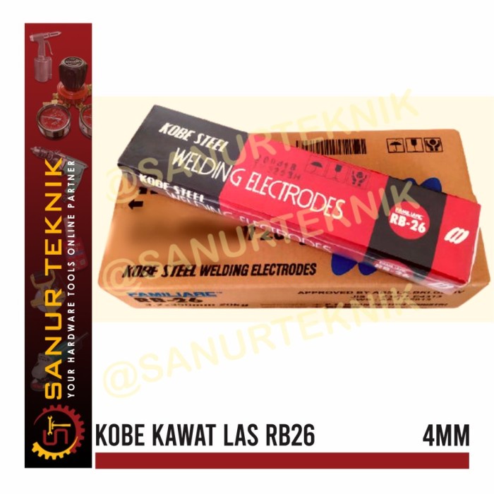 Jual KOBE RB26 RB26 Welding Rod / Kawat Las Listrik KOBELCO FAMILIARC