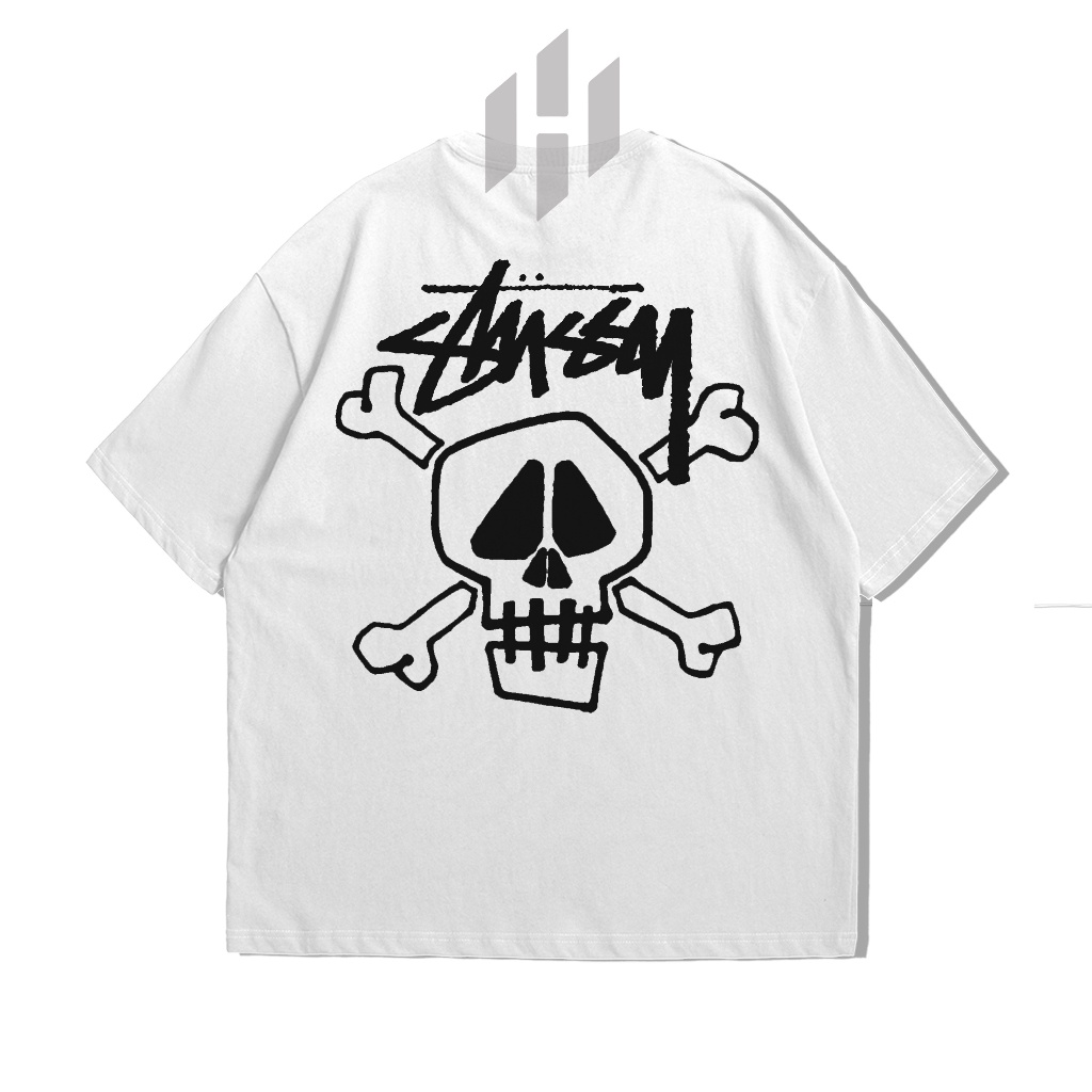 Skull latest wings stussy skull tee