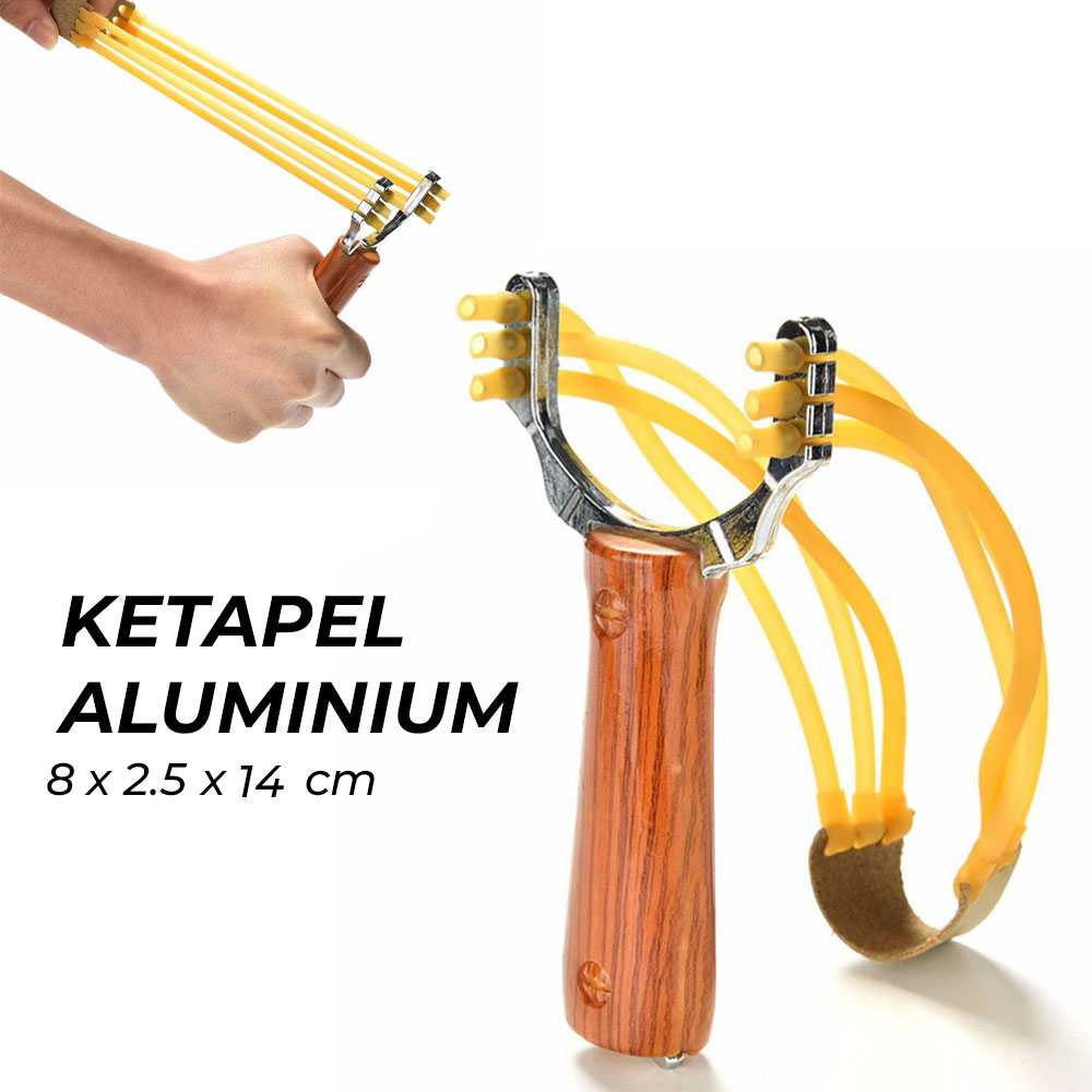 Jual APEN Ketapel Berburu Slingshot Aluminium Alloy Mainan Anak Dewasa ...