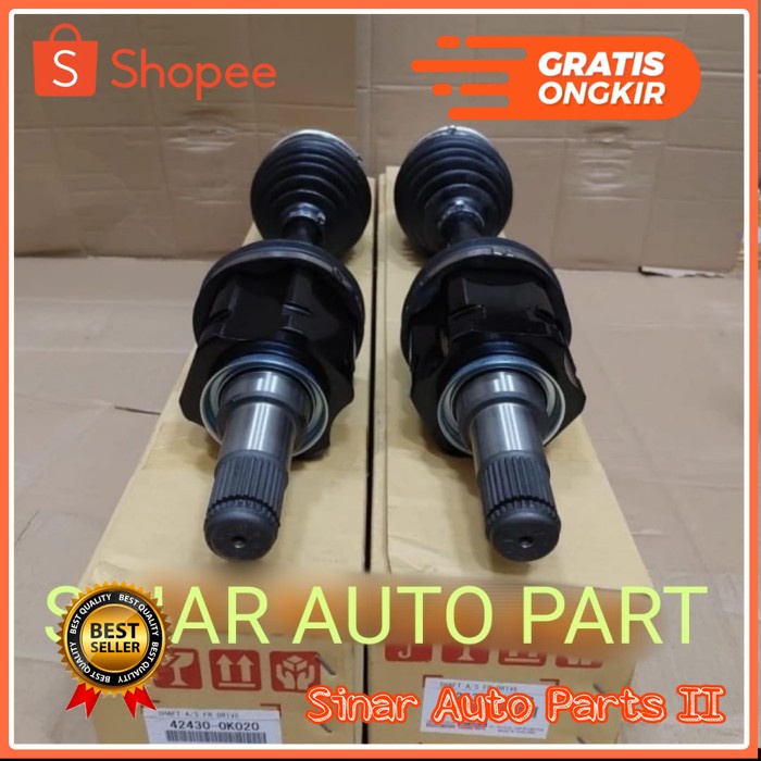 Jual Drive Shaft Assy Cv Joint Assy As Roda Depan Hilux Vigo Fortuner K Shopee Indonesia