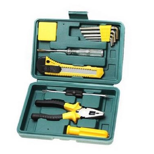 Jual Alat Perkakas 7 in 1 Tool Kit Tool Set Tool Box Obeng Tang Kunci L ...