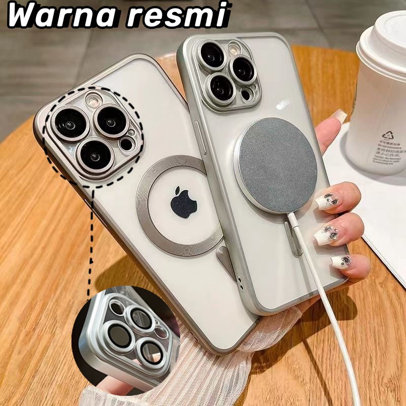 Jual Pekanbaru Luxury Titanium Case For iPhone 15 14 13 Pro Max 15 Plus