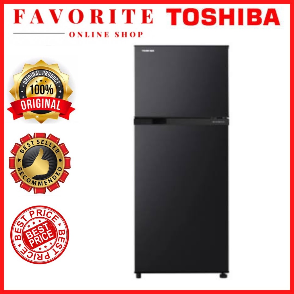 Jual KULKAS TOSHIBA 2 PINTU GR-B221S INVERTER KULKAS 2 PINTU 180L
