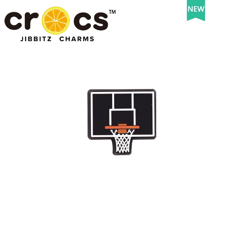 Jual jibbitz crocs charms Football Basketball Series Hole Shoes