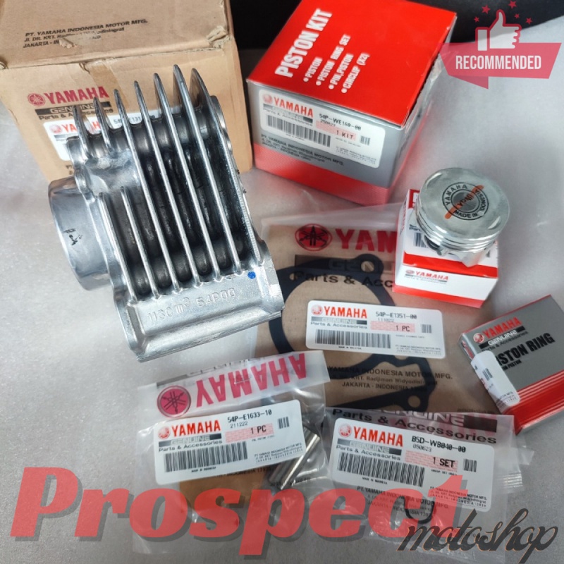 Jual BLOK & SEHER PISTON SET PAKING MIO J SOUL GT FINO FI XRIDE X RIDE