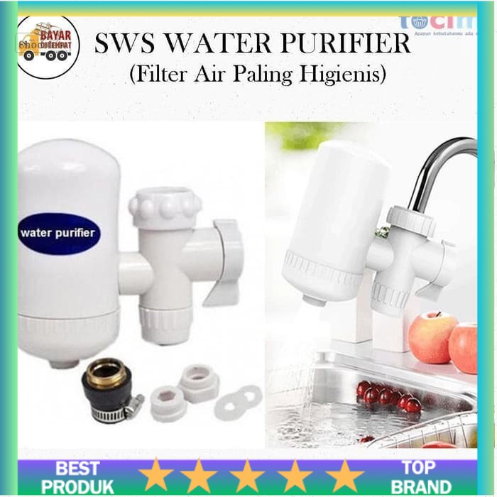 Jual Penyaring Filter Kran Air Water Purifier Air SWS HI Tech Filter Penjernih Air Shopee