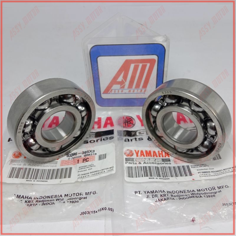 Jual Bering Lahar Krek As Jupiter MX Old/New Kode 6305 Bearing Kruk As