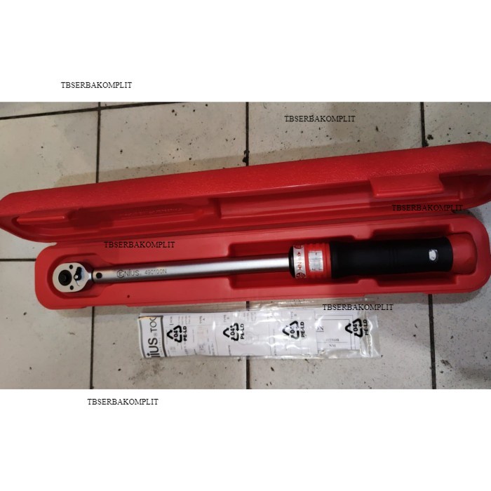 Jual Genius torque wrench adjustable drive 3/8 ukuran 20-100 nm ...