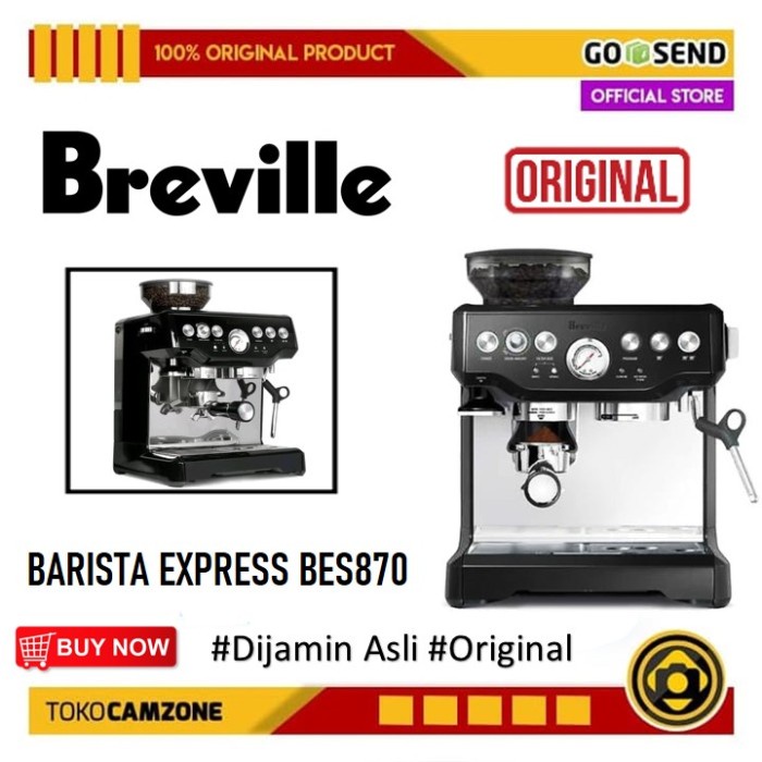 Jual Mesin Kopi Breville BES870 the Barista Express 1700W Coffee