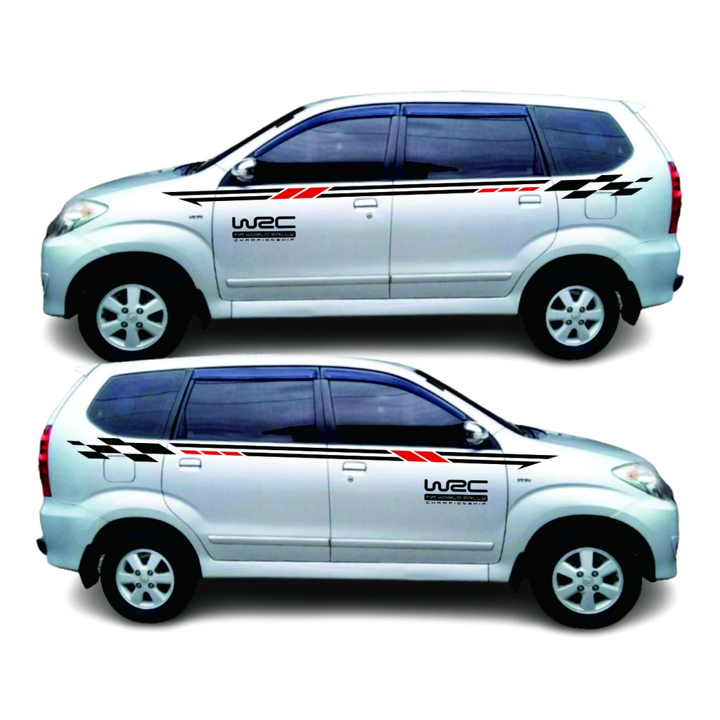 Jual Stiker Mobil Avanza Sticker Cutting Xenia Lis Samping Body Ertiga Variasi Sigra Aksesoris