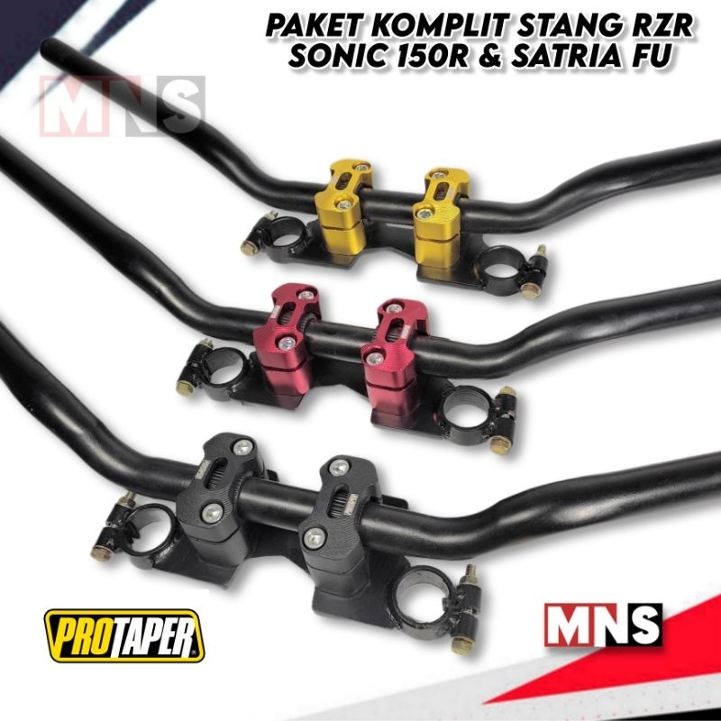 Jual Stang Rzr Sonic 150r & Satria Fu Satu Set Bracket Dudukan plus ...