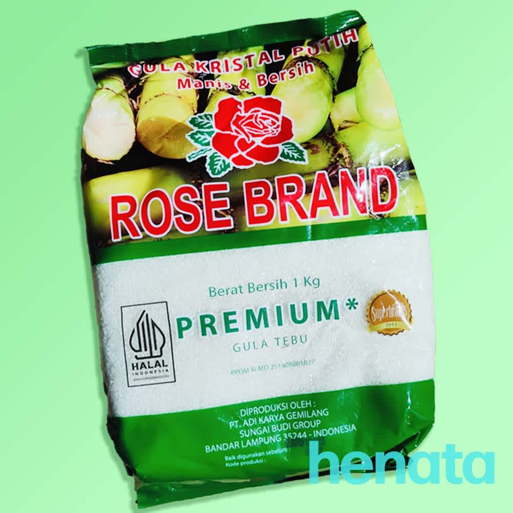 Jual Rose Brand Premium Gula Pasir 1kg (1 kg / 1 kilogram) | Shopee ...