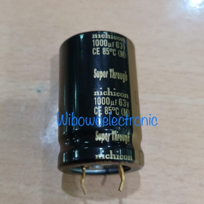 5 x radiali ELKO 330uF / 63V 13x20 mm ELKO Nichicon *5 pezzi * #719447