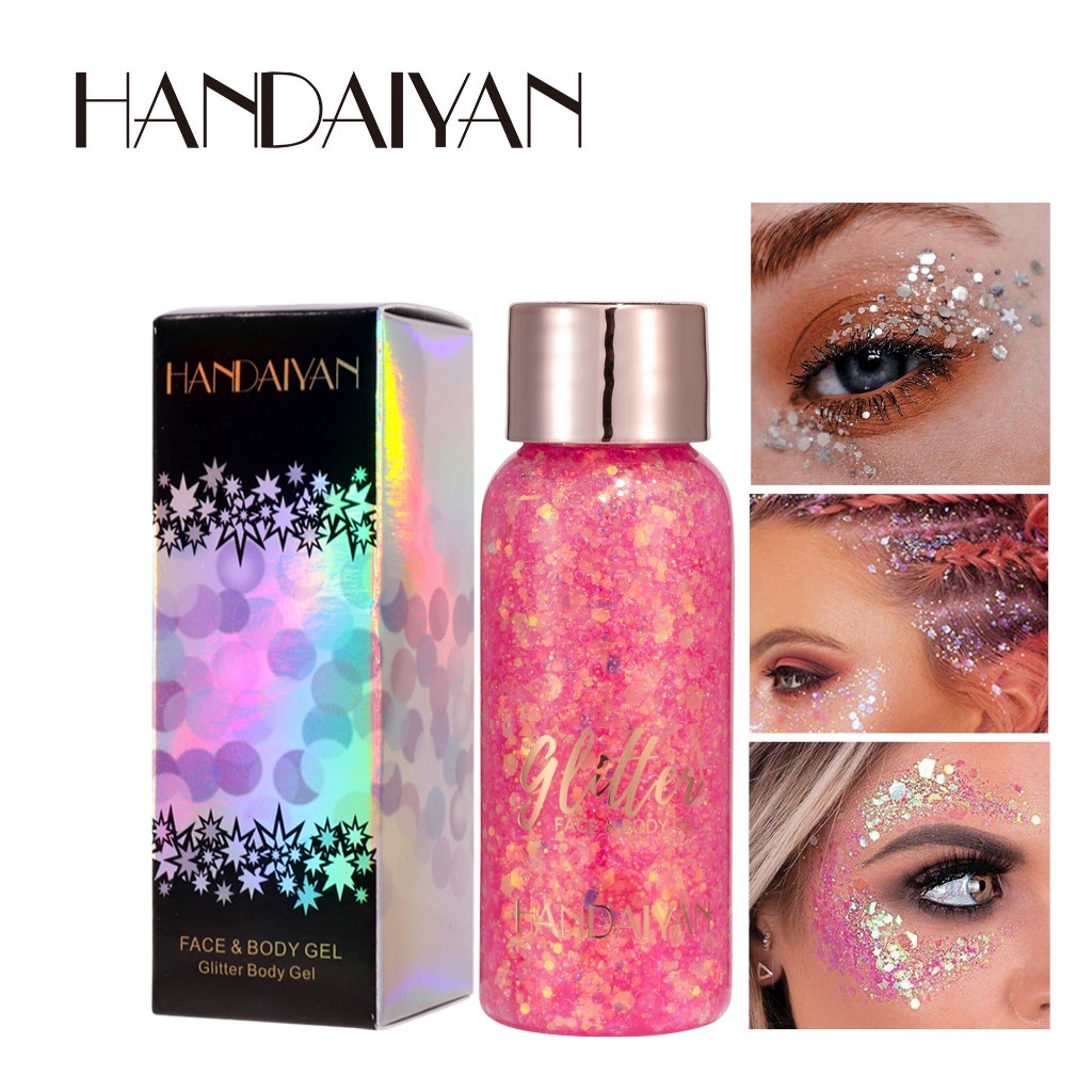 Jual HANDAIYAN Glitter Ge Sparkling Ge Glitter Gel for Face and Body