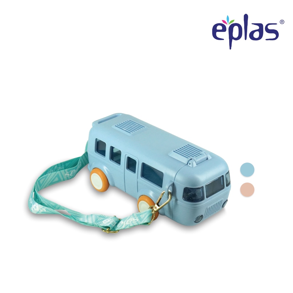 Jual EPLAS Baby Water Bus / Botol Minum Anak Karakter Bus Dengan ...
