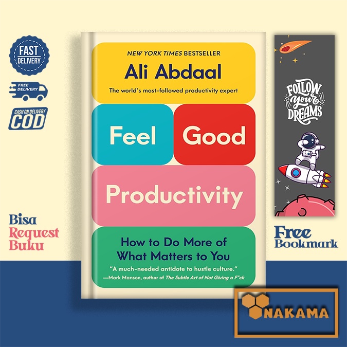 Jual Feel-Good Productivity : How To Do More Of What Matters To You By ...