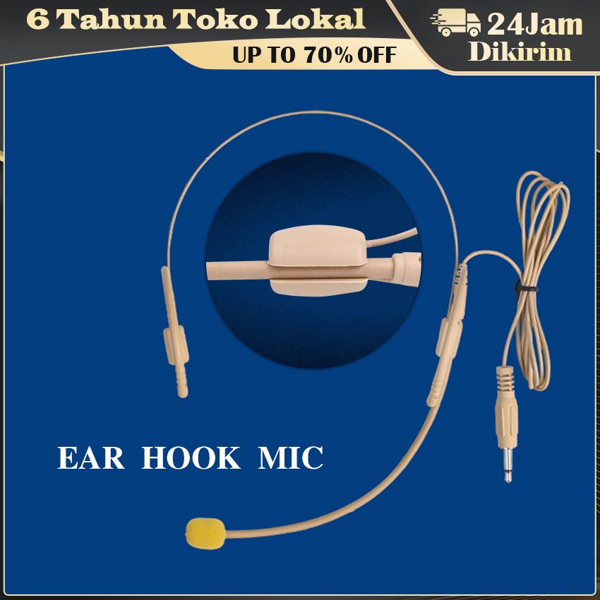 Jual Mic Headset/Bando Lidi jack drat dalam Shopee Indonesia